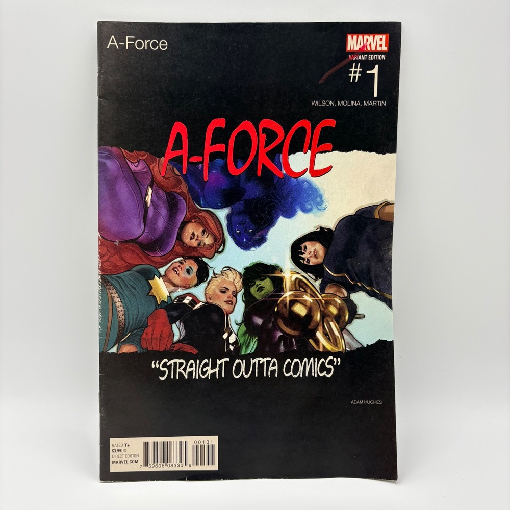 Marvel Comic Book A-Force #1 Adam Hughes Variant Straight Outta Comics 2016